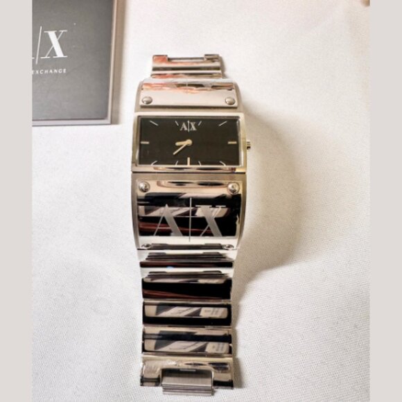 Armani Exchange Women's Wide Band Cuff Style Watch - Picture 9 of 12